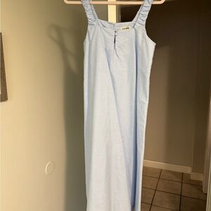 Djerf Avenue Light Blue Dress